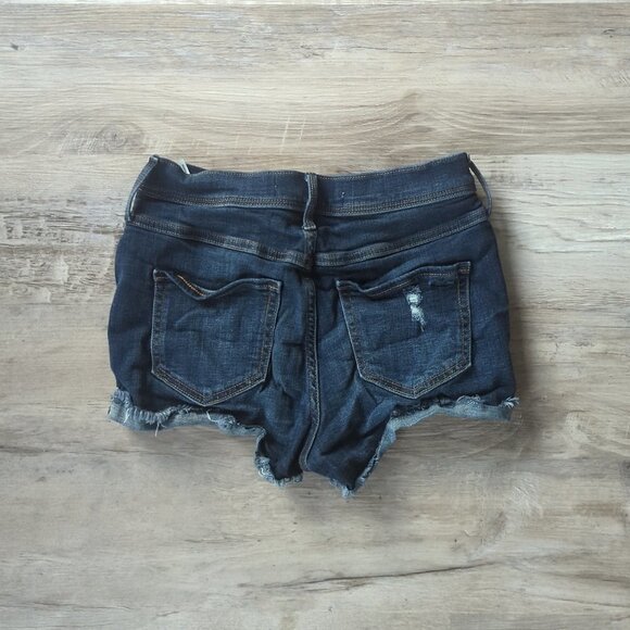 Hollister High Rise Short-Short Jean Shorts - Picture 3 of 5